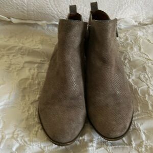 Lucky Brand ankle booties, gently worn.